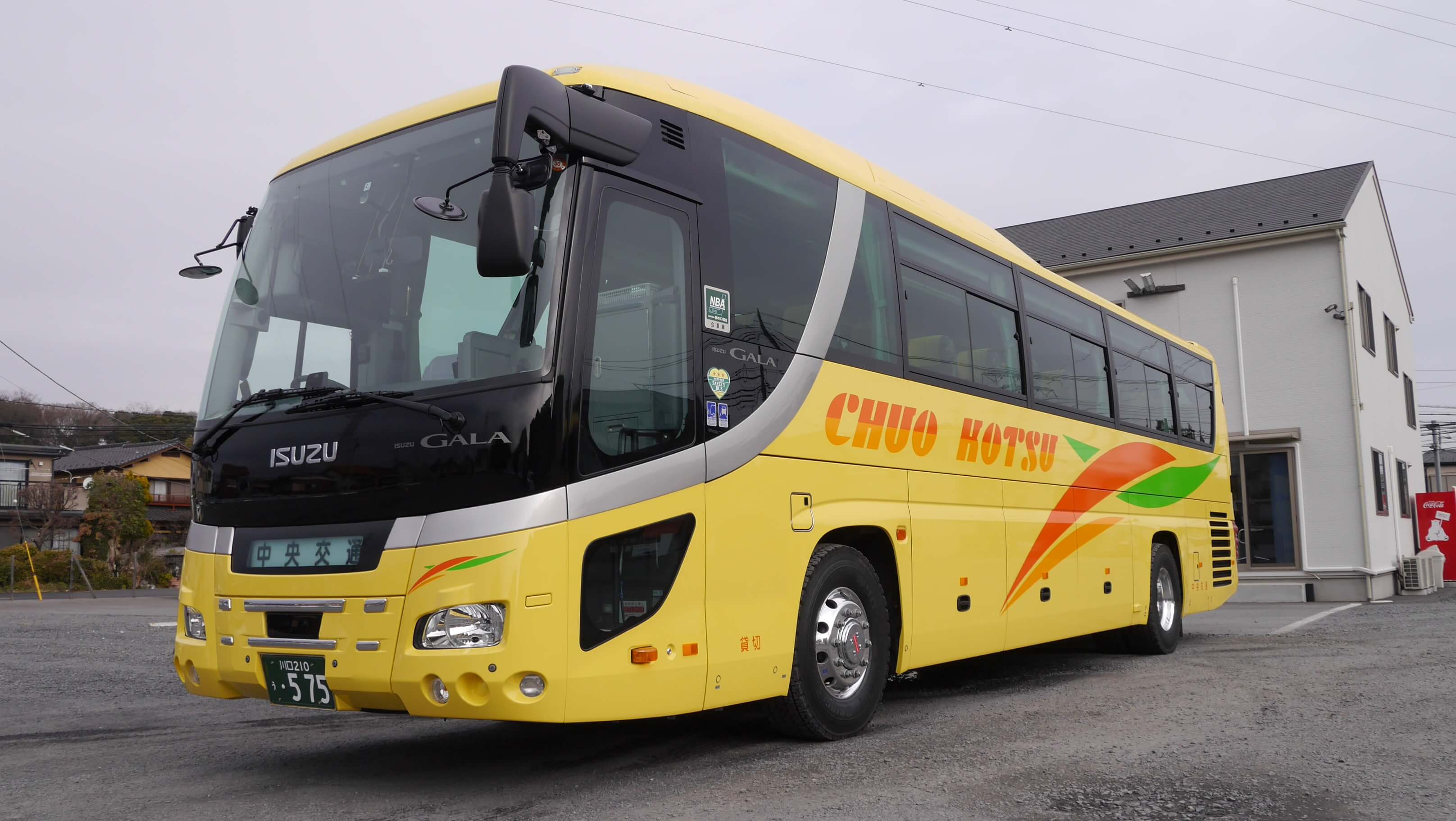 最新型バス６台目を納車いたしました
